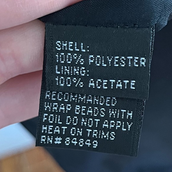 Carmen Marc Valvo Cocktail Dress Size 12 - Picture 5 of 5